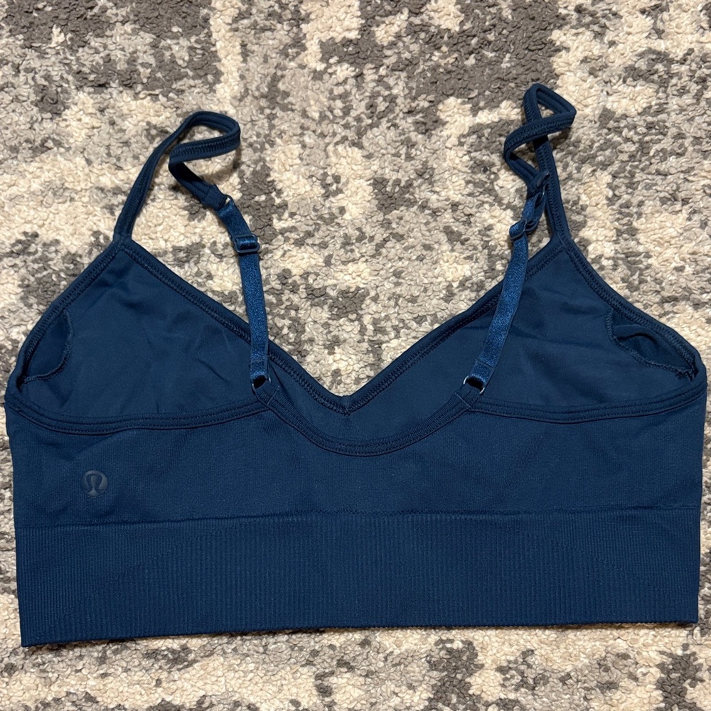 Lululemon Athletica Navy Sports Bra